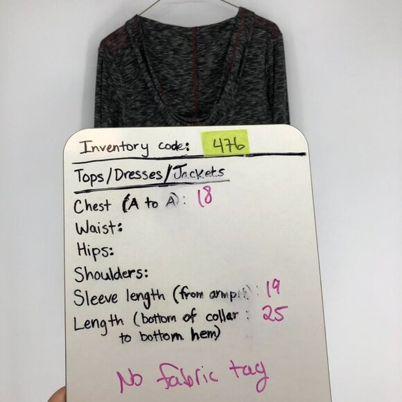 Premium 51 Grey Heathered Long Sleeve  Light Weight "Whistler" Print Hoodie M - Picture 6 of 7